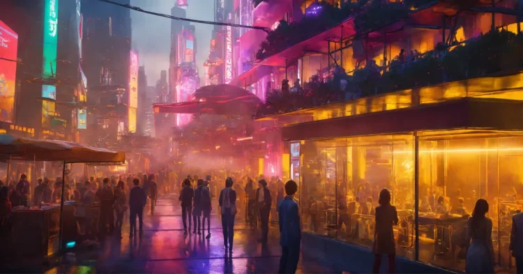 Neon Tower